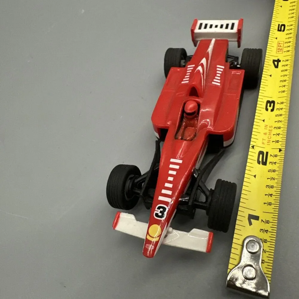 CARRERA GO...!  #3 INDY RACING SLOT CAR RED 4 1/2